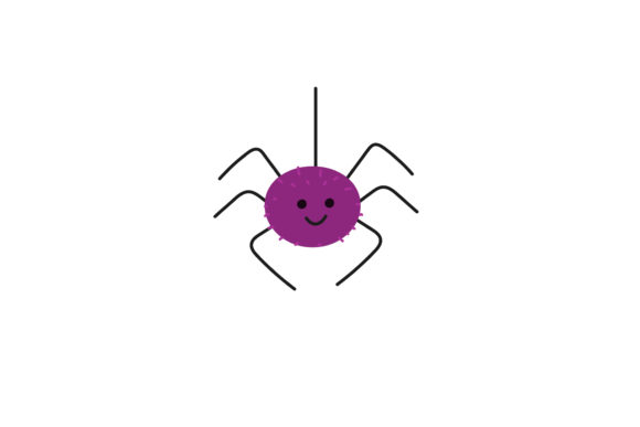 Adorable Yet Eerie: Integrating Cute Spider Halloween Illustrations
