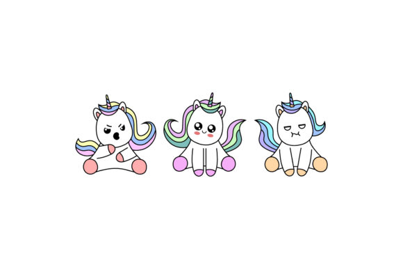 Charming Unicorn Illustrations for Your Creative Projects
