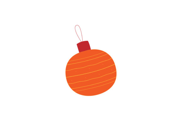 Christmas Orange Vectors: A Fresh Take on Holiday Design Assets