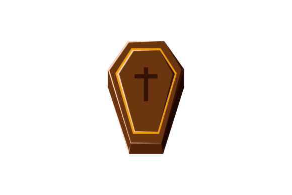 Realist Coffin Halloween Illustrations: Elevate Your Seasonal Design