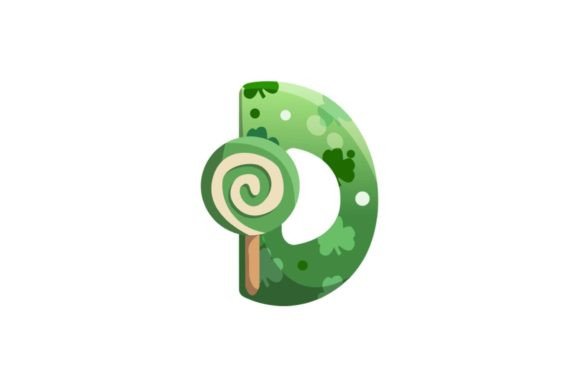 St Patrick Icon Alphabet D Illustrations: A Creative Design Asset