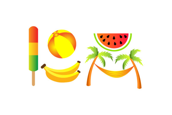 Stunning Beach Illustrations Set: Your Key to Coastal Design