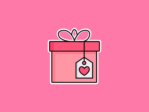Valentine Gift Illustrations: Your Multi-Purpose Design Asset